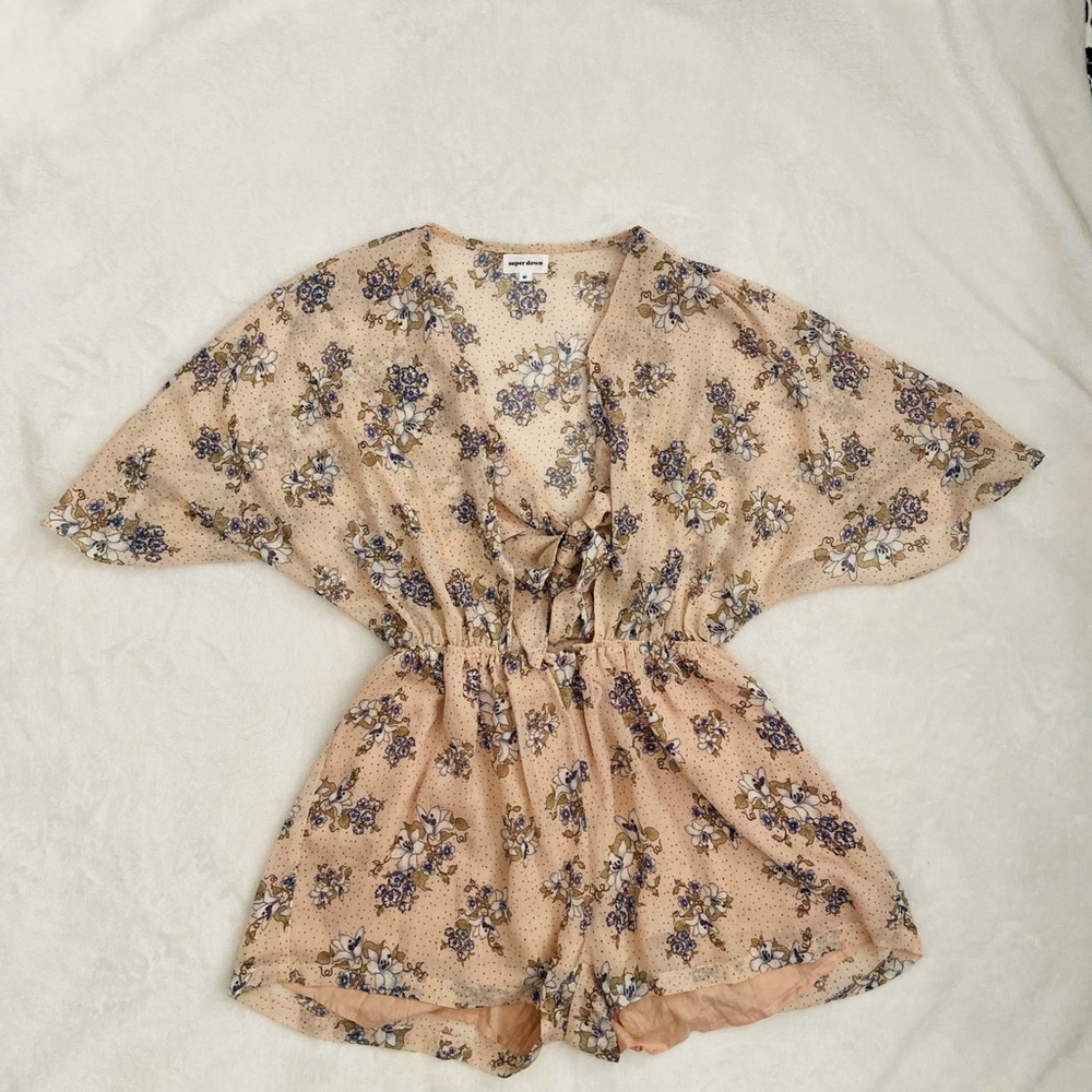 Revolve Superdown Romper - Picture 2 of 3